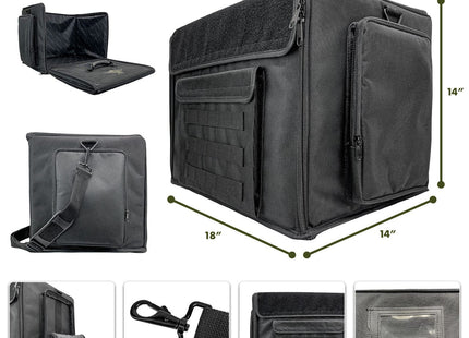 Gamers Guild AZ Battle Foam (720) P.A.C.K. 720 Molle Standard Load Out (Black) Battle Foam