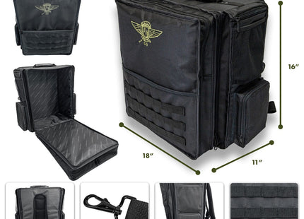 Gamers Guild AZ Battle Foam (Go) P.A.C.K. Go 2.0 with Magna Rack Slider Load Out (Black) Battle Foam