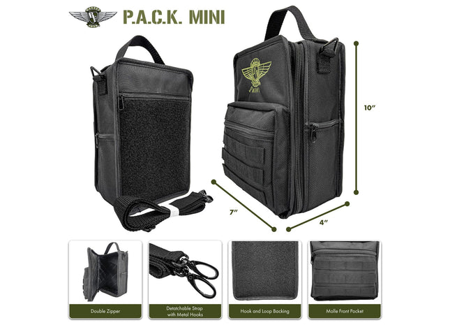Gamers Guild AZ Battle Foam (Mini) P.A.C.K. Mini 3.0 Kill Team Troop Load Out (Black) Battle Foam