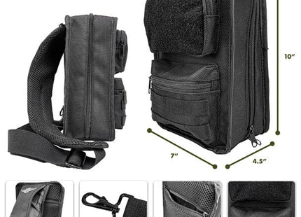 Gamers Guild AZ Battle Foam P.A.C.K. SB Shoulder Bag Player's Kit Load Out (Black) Battle Foam