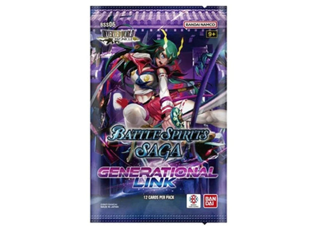 Gamers Guild AZ Battle Spirits Saga Battle Spirits Saga Card Game: Set 06: Inverted World Chronicle: Generational Link [BSS06] - Booster Pack Booster Pack