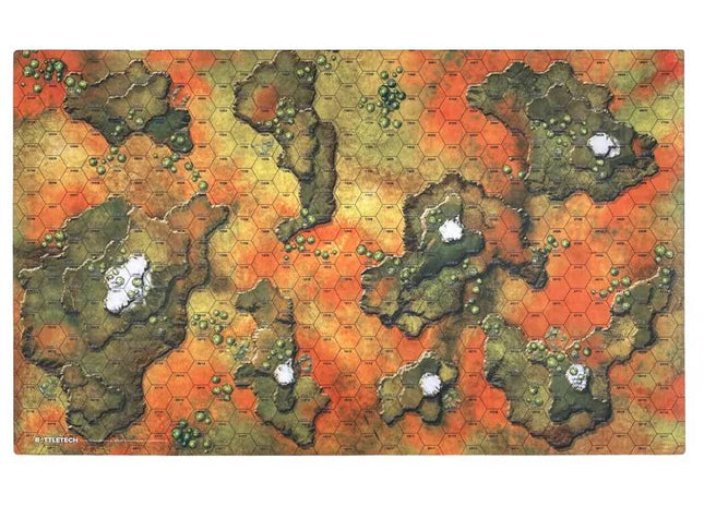 Gamers Guild AZ Battletech BattleTech: BattleMat - Tundra ACD Distribution