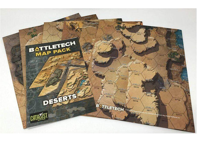 Gamers Guild AZ Battletech BattleTech: Map Pack - Deserts GTS