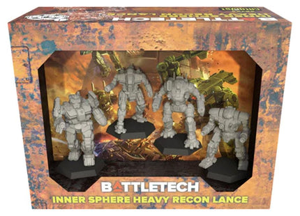 Gamers Guild AZ Battletech BattleTech: Mercenaries Force Pack: Inner Sphere Heavy Recon Lance (Pre-Order) ACD Distribution