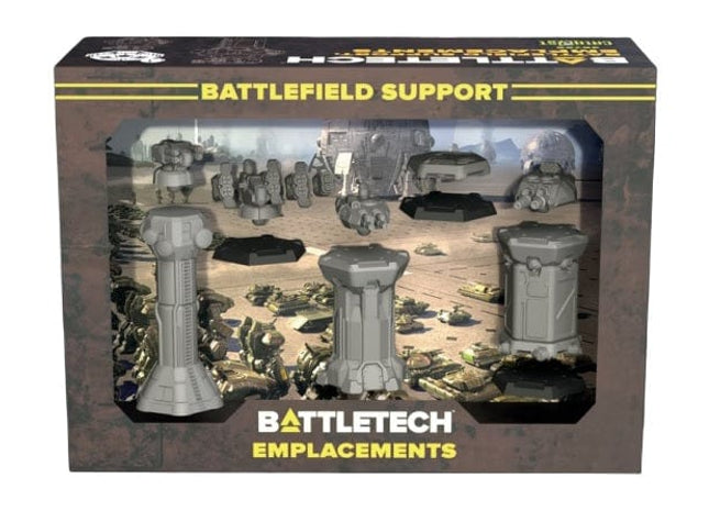 Gamers Guild AZ Battletech BattleTech: Miniature ForcePack - Battlefield Support Emplacements (Pre-Order) AGD