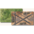 Gamers Guild AZ Battletech BattleTech: Playmat - Alpha Strike Aerobase 1 GTS