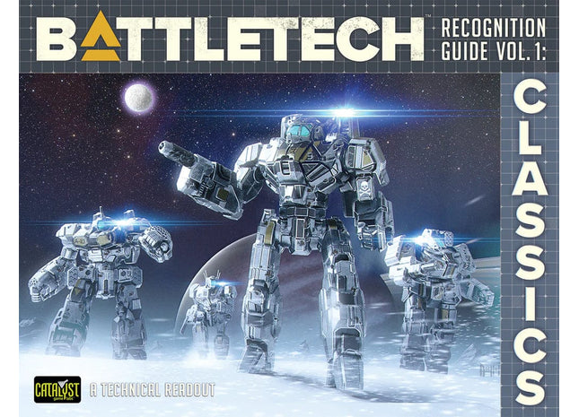 Gamers Guild AZ Battletech Battletech: Recognition Guide Vol. 1: Classics GTS