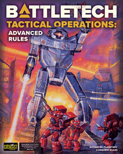 Gamers Guild AZ Battletech BattleTech: Tactical Operations - Advanced Rules GTS