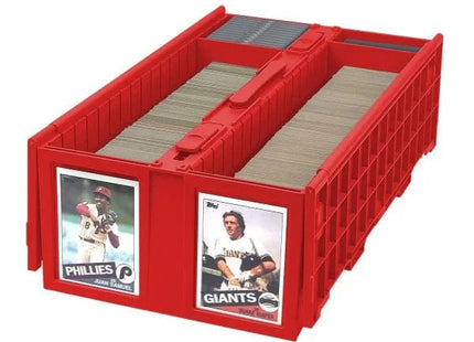 Gamers Guild AZ BCW BCW Collectible Card Bin - 1600 (Red) BCW