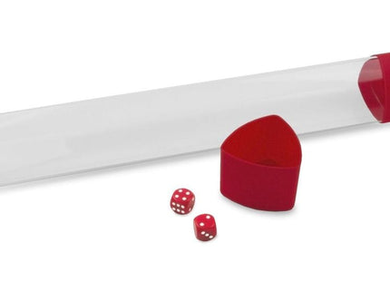 Gamers Guild AZ BCW BCW Playmat Tube w/ Dice Cap - Red BCW