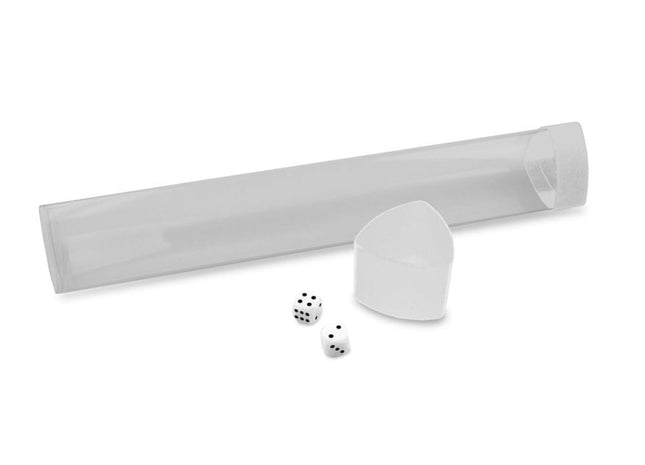 Gamers Guild AZ BCW BCW Playmat Tube w/ Dice Cap - White BCW