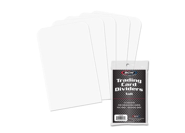Gamers Guild AZ BCW BCW Tall Trading Card Dividers BCW