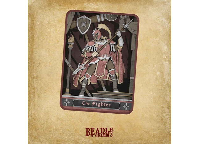 Gamers Guild AZ Beadle & Grimm Beadle & Grimm's: Epic Resin Dice Set - Fighter GTS