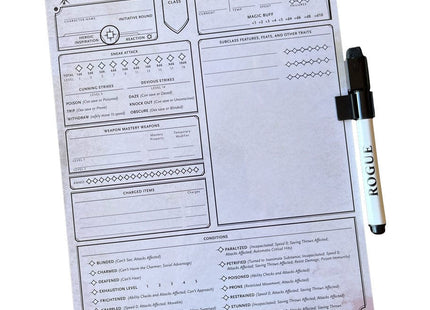 Gamers Guild AZ Beadle & Grimm's Beadle & Grimm's Dungeons and Dragons: Battle Board - Rogue Class GTS