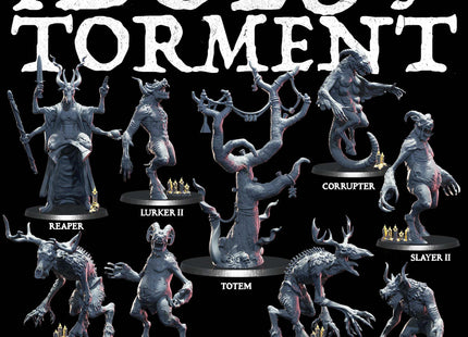 Gamers Guild AZ Black Magic Creative Idols of Torment: Miniatures - The Vile (Pre-Order) Southern Hobby