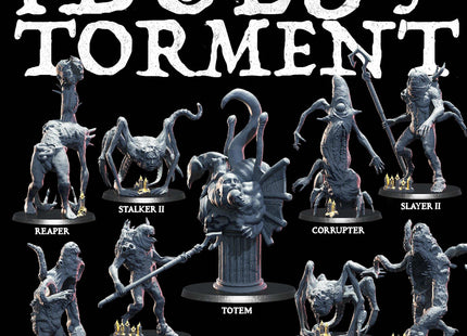 Gamers Guild AZ Black Magic Creative Idols of Torment: Miniatures - The Wretched (Pre-Order) Southern Hobby
