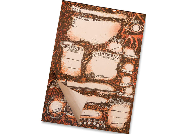 Gamers Guild AZ Black Magic Creative Voidbirth RPG: Character Sheets (Pre-Order) Southern Hobby