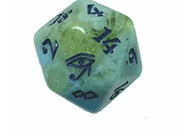 Gamers Guild AZ Black Oak Workshop Black Oak Workshop: Eye of Horus D20 Black Oak Workshop