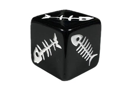 Gamers Guild AZ Black Oak Workshop Black Oak Workshop: Fishbones d6 Black Oak Workshop