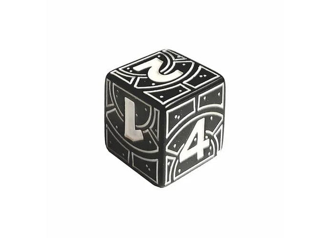 Gamers Guild AZ Black Oak Workshop Black Oak Workshop: Light Speed d6 White Black Oak Workshop