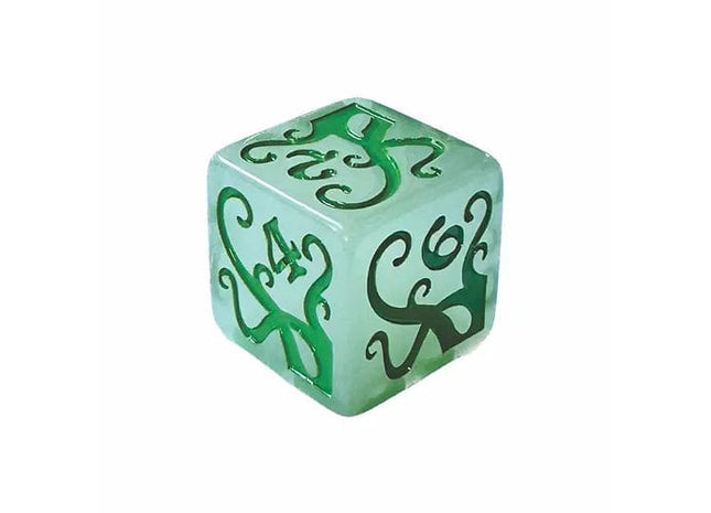 Gamers Guild AZ Black Oak Workshop Black Oak Workshop: Tentacle d6 Glow Black Oak Workshop