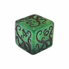 Gamers Guild AZ Black Oak Workshop Black Oak Workshop: Tentacle d6 Green Black Oak Workshop