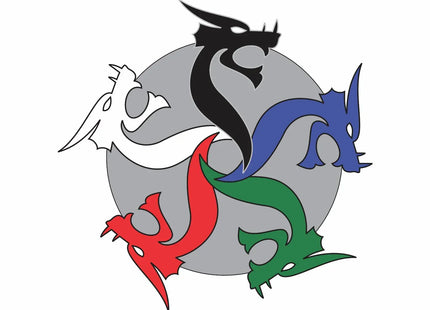 Gamers Guild AZ Black Oak Workshop Black Oak Workshop: Tiamat Pin Black Oak Workshop