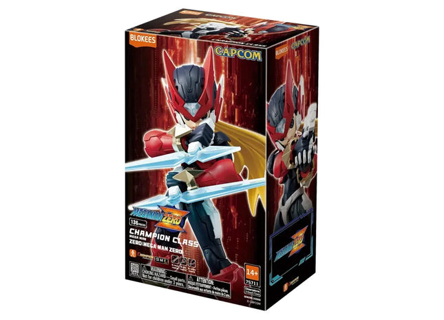 Gamers Guild AZ Blokees Blokees: Mega Man - Champion Class: Mega Man Zero - Zero (Pre-Order) ACD Distribution