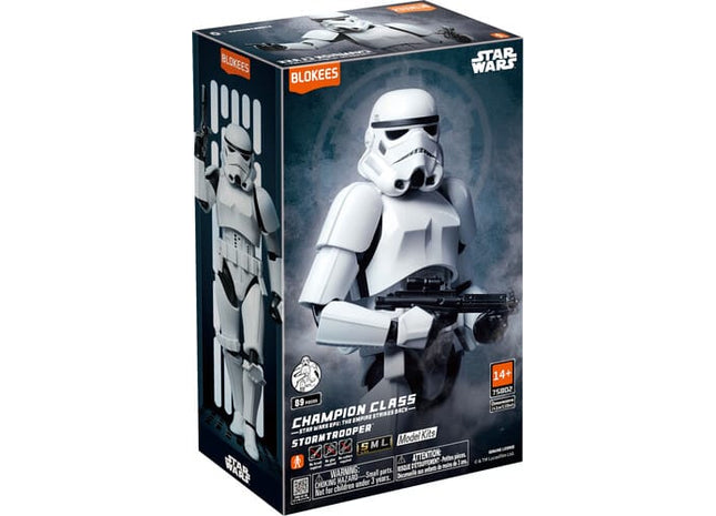 Gamers Guild AZ Blokees Star Wars: The Empire Strikes Back - Stormtrooper Model Kit Toy Temple