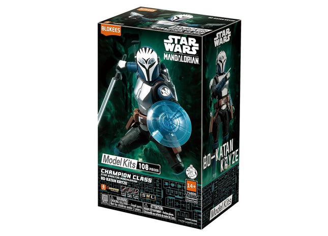 Gamers Guild AZ Blokees Star Wars: The Mandalorian & Grogu Champion Class CC06 Bo-Katan Kryze Model Kit Toy Temple