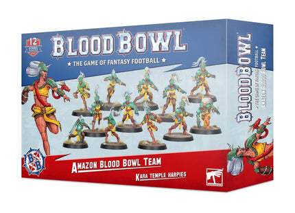 Gamers Guild AZ Blood Bowl Blood Bowl: Amazon Team - Kara Temple Harpies Games-Workshop