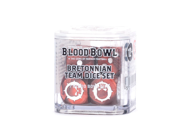 Gamers Guild AZ Blood Bowl Blood Bowl: Bretonnian Team Dice Set (Pre-Order) Games-Workshop