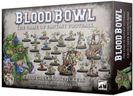 Gamers Guild AZ Blood Bowl Blood Bowl: Crud Creek Nosepickers Snotling Team Games-Workshop