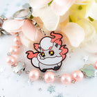 Gamers Guild AZ Bonnies Lab Hisuian Zorua Epoxy Acrylic Keychain Charm Faire