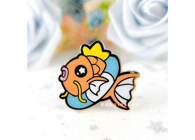 Gamers Guild AZ Bonnies Lab Magikarp on Floatie Enamel Pin (Concierge) Faire