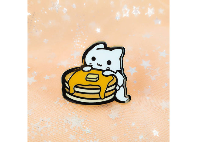 Gamers Guild AZ Bonnies Lab Pancake Cat Enamel Pin Faire