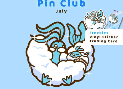 Gamers Guild AZ Bonnies Lab Pokemon: Altaria Enamel Pin Faire