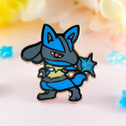 Gamers Guild AZ Bonnies Lab Pokemon - Lucario Enamel Pin Faire