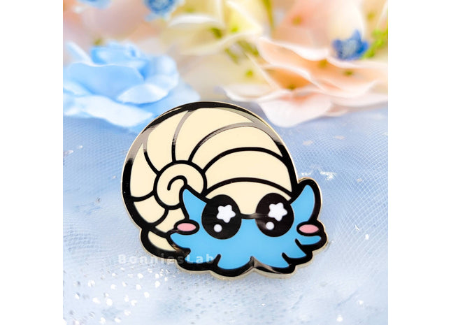 Gamers Guild AZ Bonnies Lab Pokemon - Omanyte Enamel Pin Faire