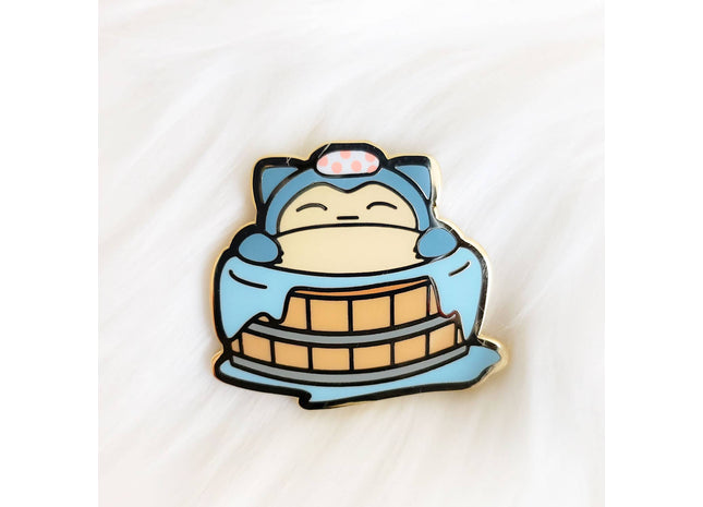 Gamers Guild AZ Bonnies Lab Pokemon - Snorlax Enamel Pin Faire