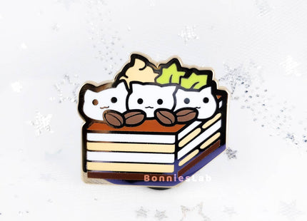Gamers Guild AZ Bonnies Lab Tiramisu Enamel Pin Faire