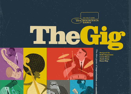 Gamers Guild AZ Braincrack Games The Gig (Pre-Order) Quartermaster Direct
