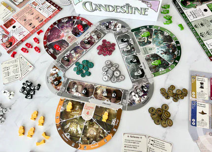 Gamers Guild AZ Brookspun Games Clandestine: Deluxe Edition (Pre-Order) Quartermaster Direct