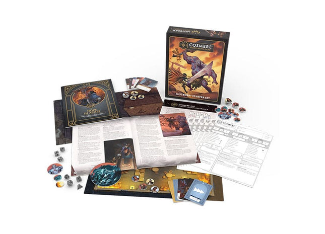 Gamers Guild AZ Brotherwise Games Cosmere RPG: Mistborn Guide - Starter Set (Pre-Order) Southern Hobby