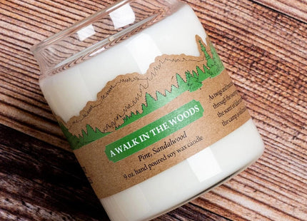 Gamers Guild AZ Cantrip Candles Cantrip Candles: A Walk in the Woods 9 oz Cantrip Candles
