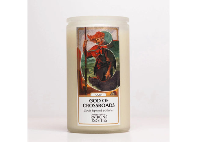 Gamers Guild AZ Cantrip Candles Cantrip Candles:  Cairn, God of Crossroads 16oz Candle Cantrip Candles