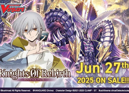 Gamers Guild AZ Cardfight!! Vanguard Cardfight!! Vanguard Booster Box: Knights of Rebirth YY Card World
