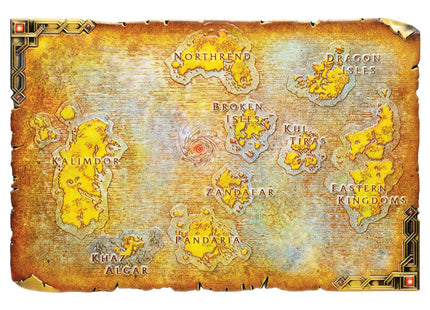 Gamers Guild AZ Cardsmiths Masters of the Universe - Limited Edition Metal Map of Eternia (Pre-Order) AGD