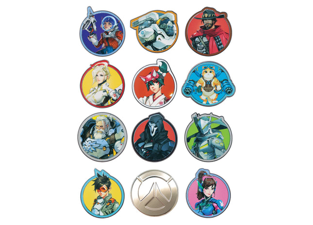 Gamers Guild AZ Cardsmiths Overwatch: Mystery Pin Badge Blind Box (Pre-Order) AGD