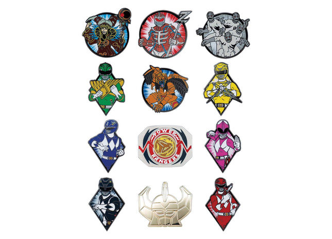 Gamers Guild AZ Cardsmiths Power Rangers: Mystery Pin Badge Blind Box (Pre-Order) AGD